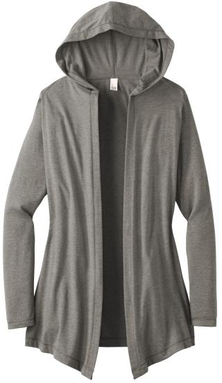 DT156 - Women's Perfect Tri Hooded Cardigan