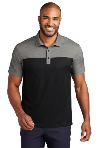 Fine Pique Blend Blocked Polo