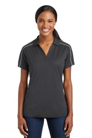 Ladies' Micropique Sport-Wick Piped Polo