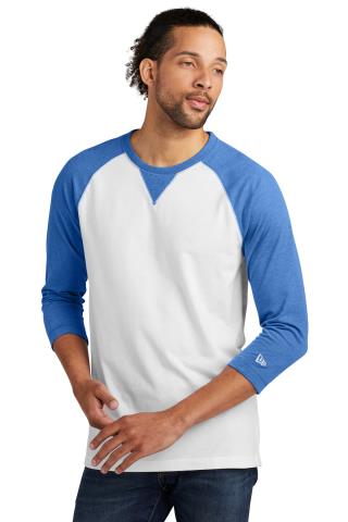 Sueded Cotton 3/4-Raglan Tee